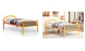 Furniture of America Capelli Full Metal Slat Bed